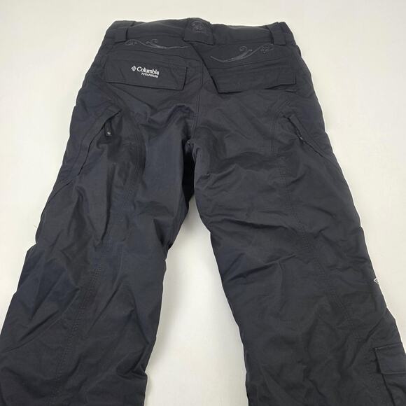 Columbia Titanium Pants Womens Small Black Omni-Tech Insulated Ski Snow Winter - Picture 2 of 16